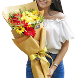 Kisses Under Sunlight Hand Bouquet