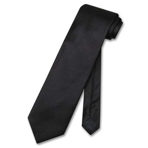 Men's Collection Classic Neck Tie - Black