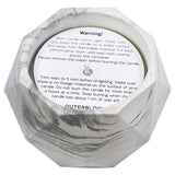 Outerbloom Candle Moon Dance in Geometric Pot