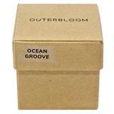 Outerbloom Candle Ocean Groove in Geometric Pot