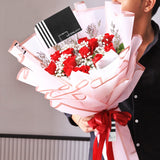 [Valentine] Rose Poetry Bouquet