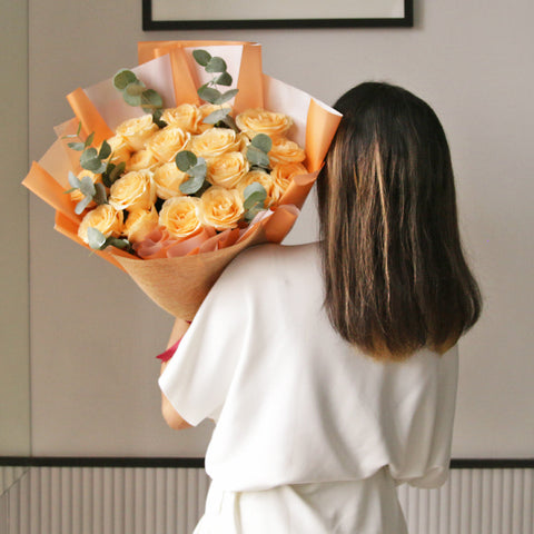 [Valentine] Sunset Lover Bouquet