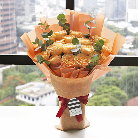 [Valentine] Sunset Lover Bouquet