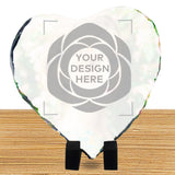 Custom Stone Printing Photo Heart
