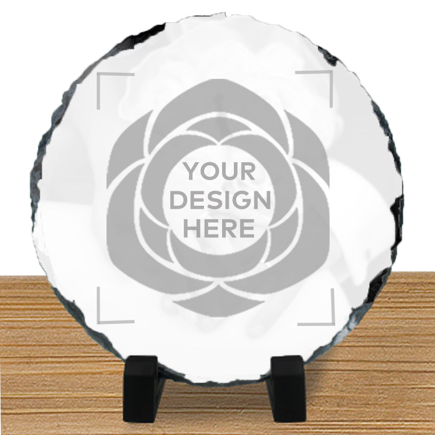 Custom Stone Printing Photo Circle