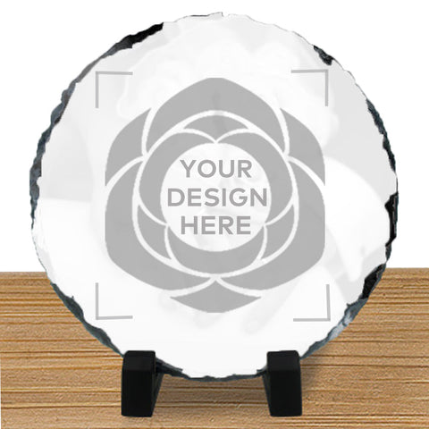 Custom Stone Printing Photo Circle