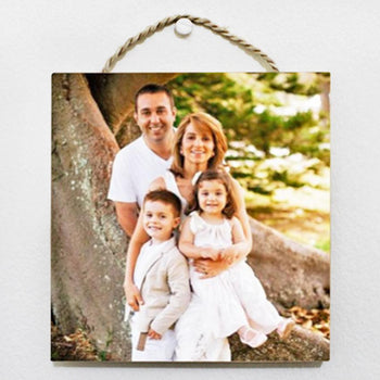 Wood Printing Photo Square