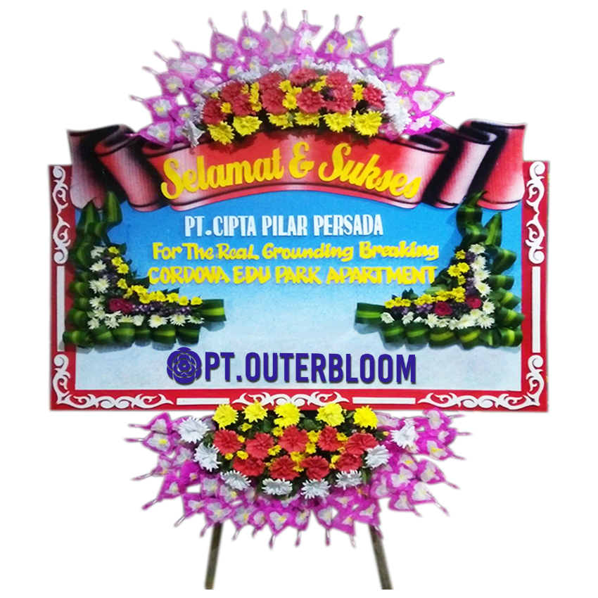 AIA PAPAN BUNGA CONGRATULATIONS L1 006