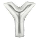 Silver Alphabet Foil Balloon A-Z