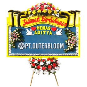 AIA PAPAN BUNGA WEDDING L1 007