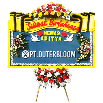 AIA PAPAN BUNGA WEDDING L1 007