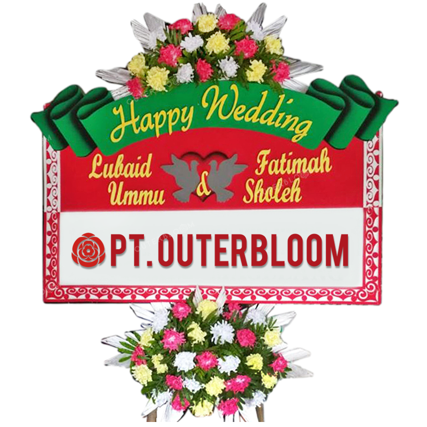 AIA PAPAN BUNGA WEDDING L1 008