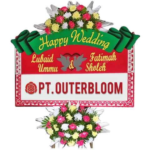 AIA PAPAN BUNGA WEDDING L1 008