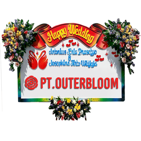 AIA PAPAN BUNGA WEDDING L1 010