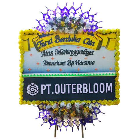 AIA PAPAN BUNGA CONDOLENCES L1 012